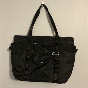 Tommy Bahama Go Everywhere Black Cargo Tote Bag.